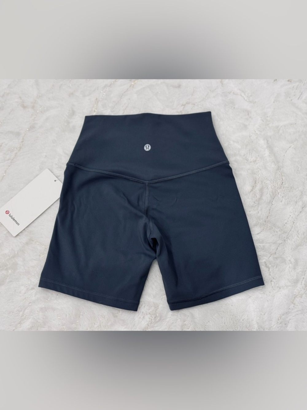 Lululemon Align Biker Shorts - Oil Blue Size 4 NWT